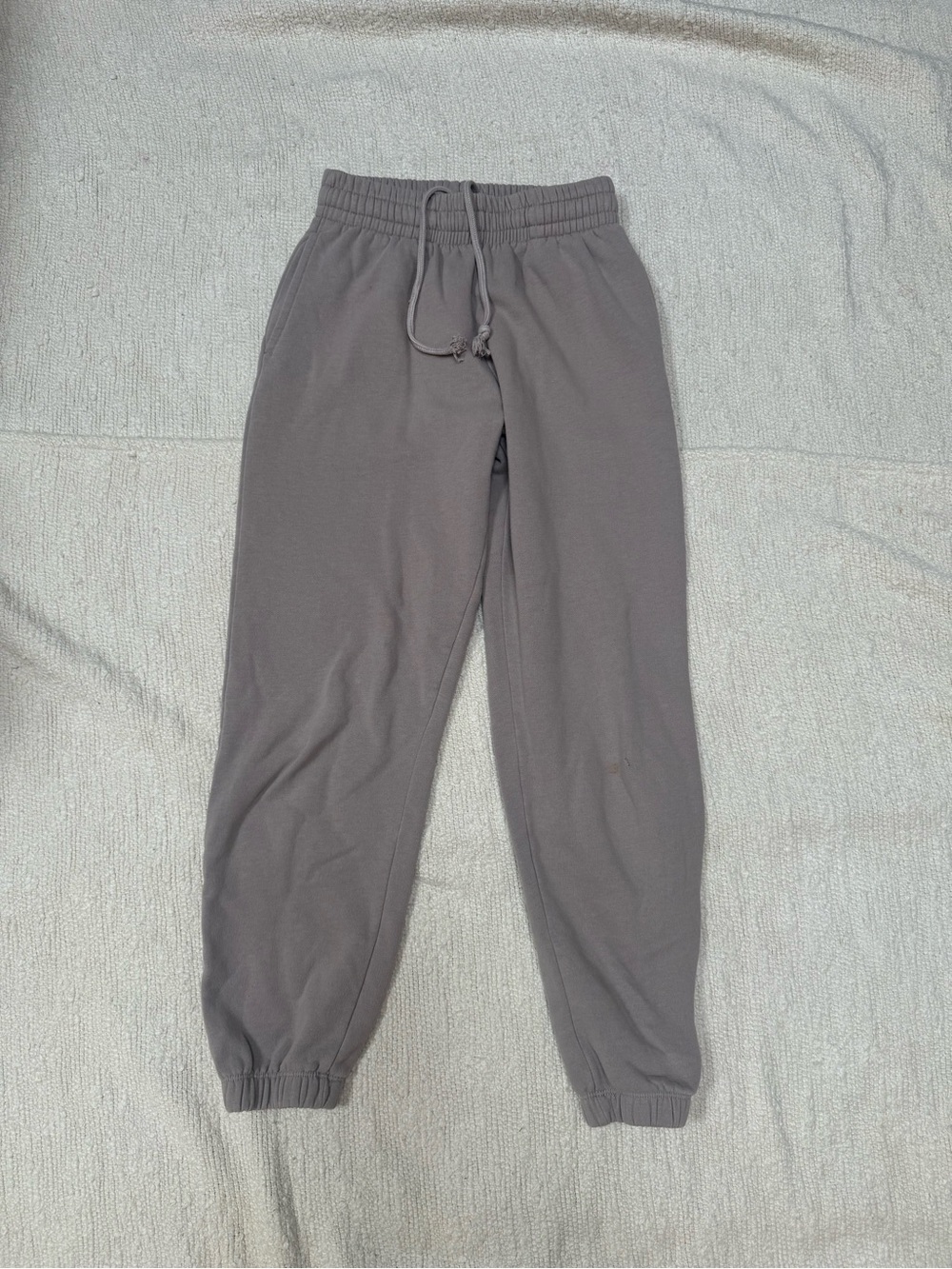 Garage Beige Drawstring Sweatpants Size XS READ